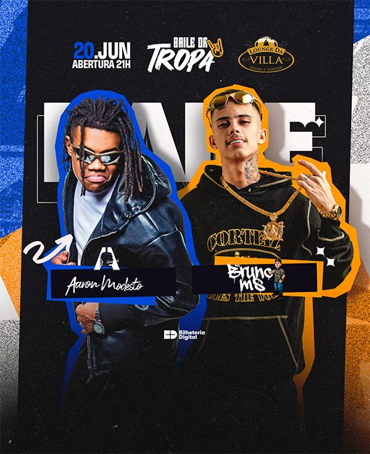 BAILE DA TROPA COM AARON MODESTO E BRUNO MS