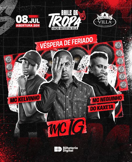 BAILE DA TROPA - EDIÇÃO BOTECO DA VILLA