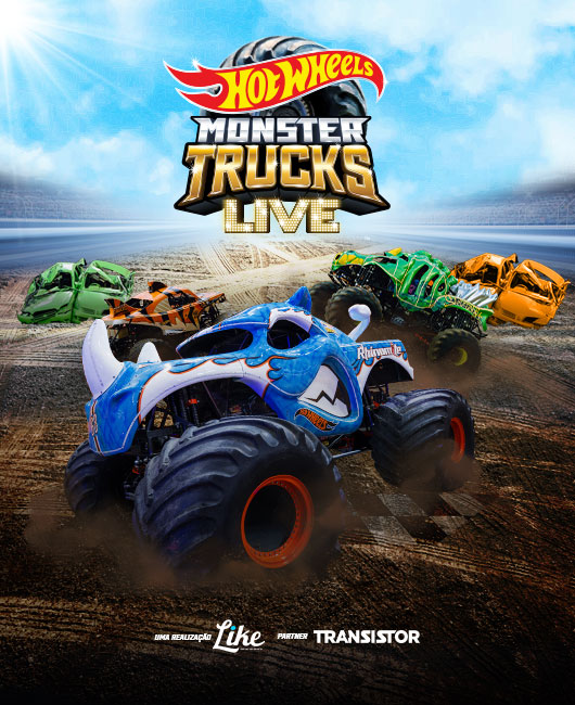 HOT WHEELS MONSTER TRUCKS LIVE - SÃO PAULO SESSÃO 20H00