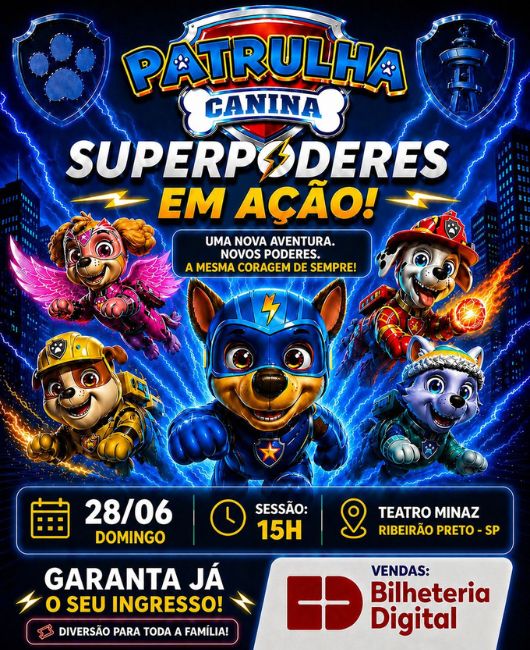 PATRULHA CANINA SUPER PODERES