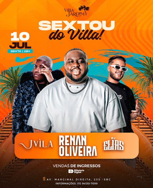 RENAN OLIVEIRA NO VILLA JARDIM